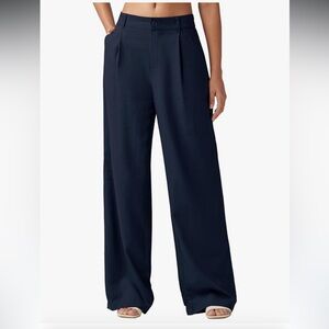 NWT WILLIT Wide Leg Work Dress Pants stretch Business Slacks with Pockets